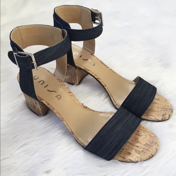 unisa denim sandals